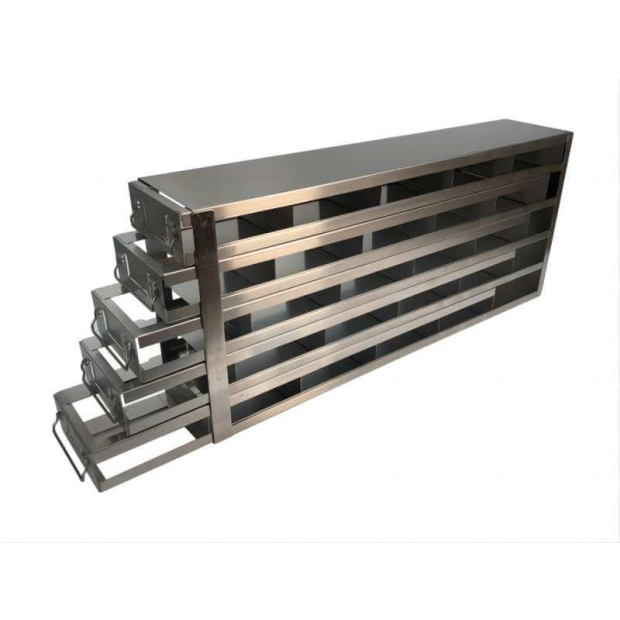 UFD-552 Upright Freezer Drawer RackFor Standard 2″ Boxes.jpg